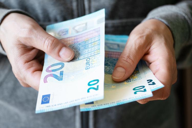 paiement en espèces